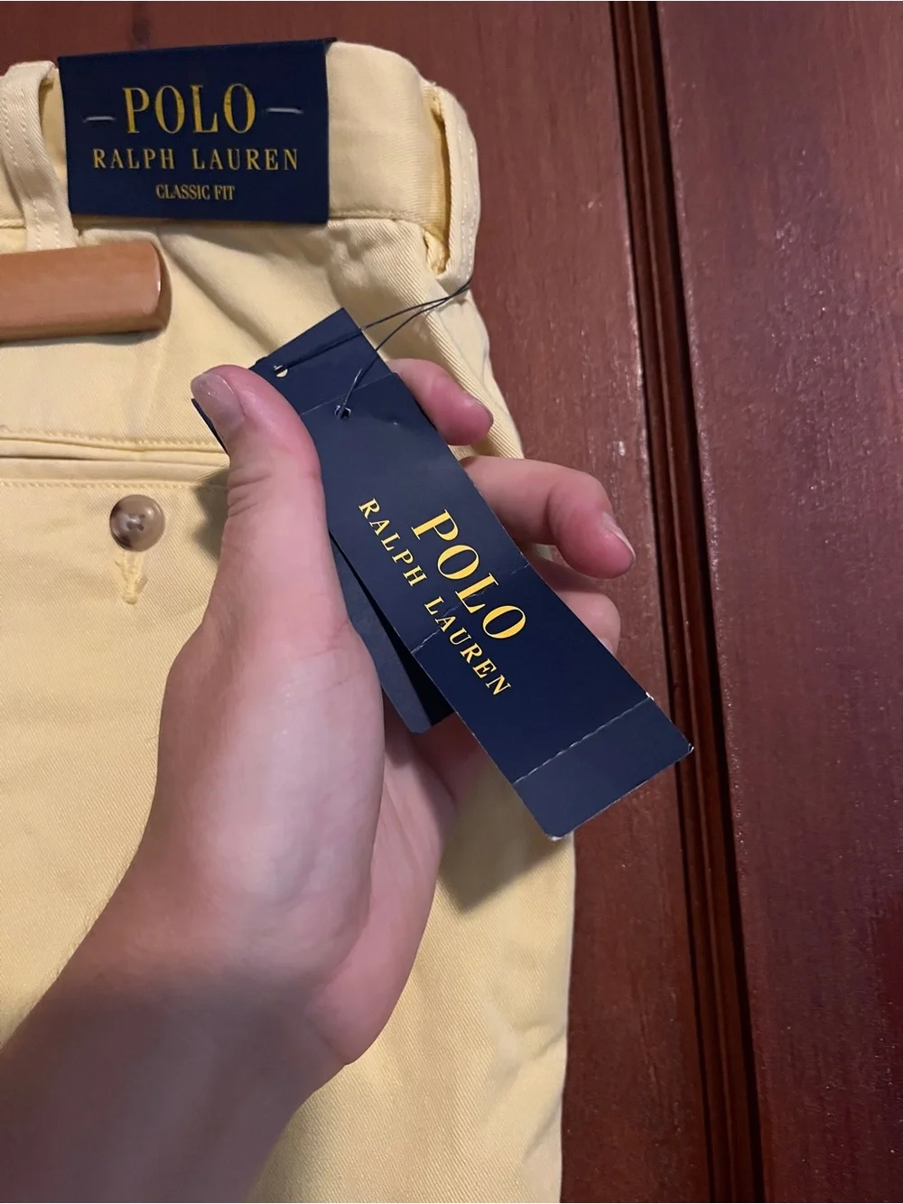 Polo by Ralph Lauren Light Yellow Men's Chino Pants